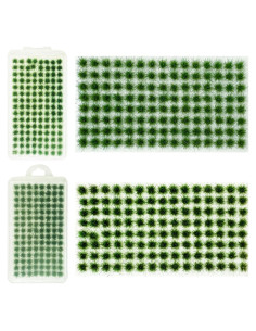 Kit de Hierba Estática Woohome 208 Piezas Verde