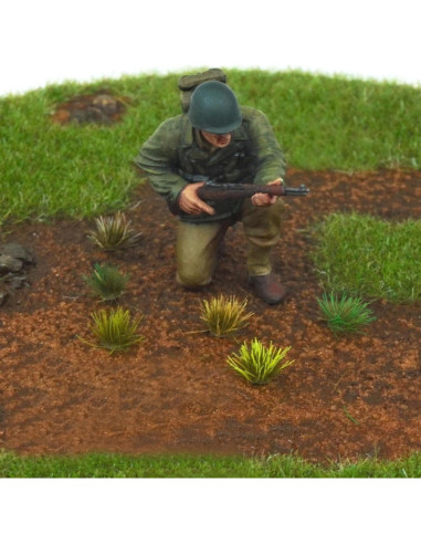 Kit de Hierba Estática Woohome 208 Piezas Verde