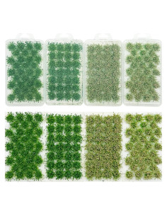 Cayway 120 PCS Grama Estática Colorida para Modelismo