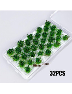 Cayway 120 PCS Grama Estática Colorida para Modelismo 2