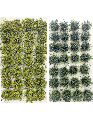 Cayway 56 PCS Hierba Artificial para Modelismo DIY