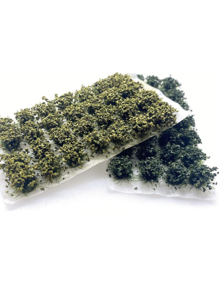 Cayway 56 PCS Hierba Artificial para Modelismo DIY