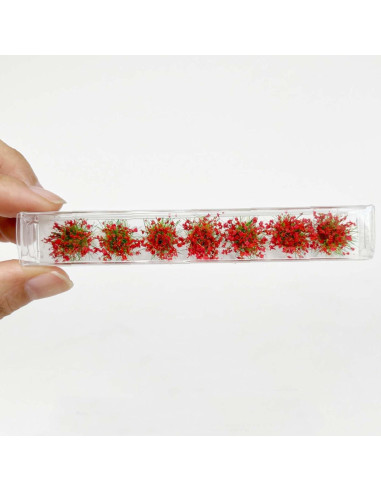 56 PCS Tufts de Hierba Estática Attuslla para Diorama