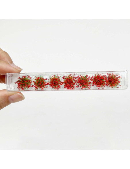 56 PCS Tufts de Hierba Estática Attuslla para Diorama