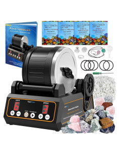 Kit de Pulido de Rocas KomeStone K1 2.5 kg - Digital y Silencioso