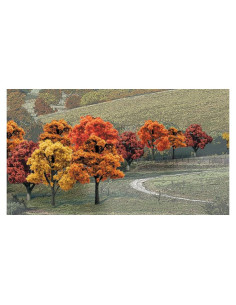Paquete de 38 Árboles Deciduos Otoño Woodland Scenics