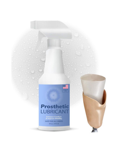 Spray Lubricante Prostético Samorillo 473ml para Forros de Silicona