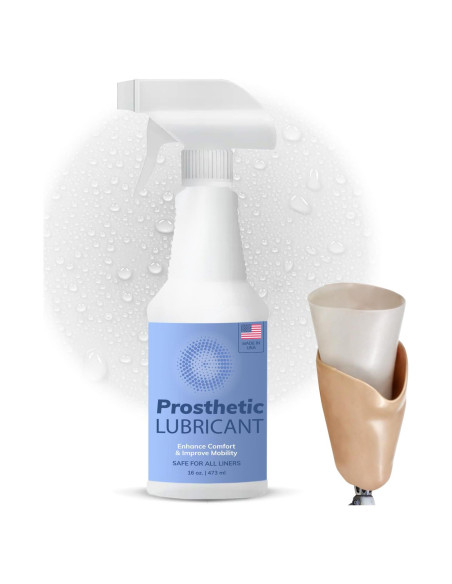 Spray Lubricante Prostético Samorillo 473ml para Forros de Silicona