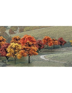 Paquete de 38 Árboles Deciduos Otoño Woodland Scenics 2