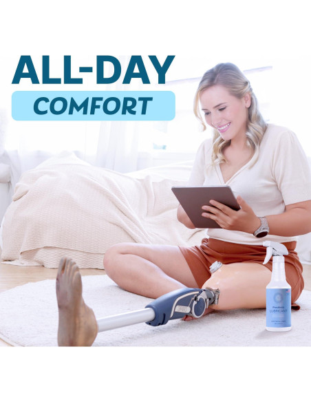 Spray Lubricante Prostético Samorillo 473ml para Forros de Silicona