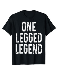 Camiseta Humorística para Amputados - Regalos Divertidos - Negro