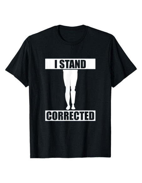 Camiseta de Soporte para Pierna Prostética Hombre - Regalo Especial