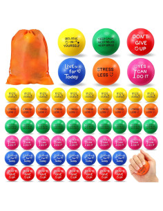 150 Pelotas de Estrés Motivacionales Jenaai - Alivio de Ansiedad