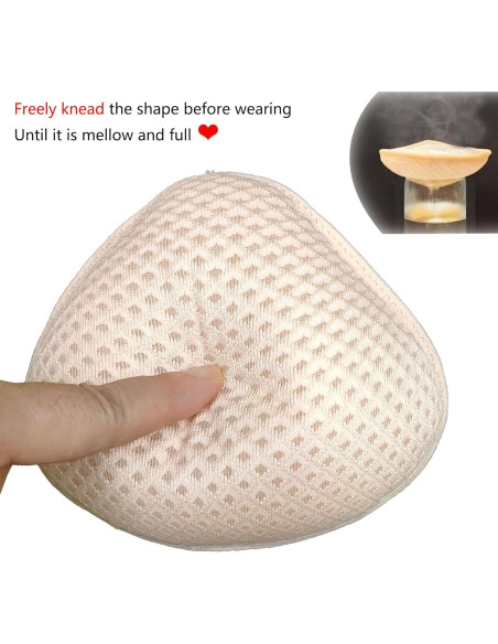 Prótesis Mamaria Silicona Transpirable para Mastectomía