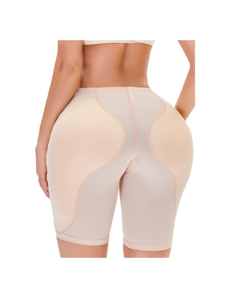 POP CLOSETS Shapewear Mujeres Almohadillas Levantadoras Beige