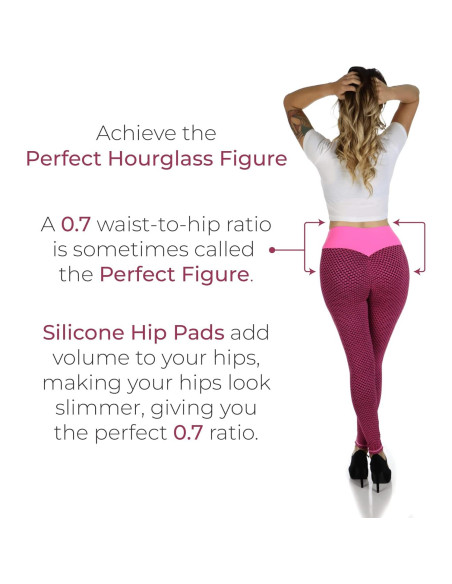 Almohadillas de Cadera Silicona Skinister Mujeres Talla A Bronce