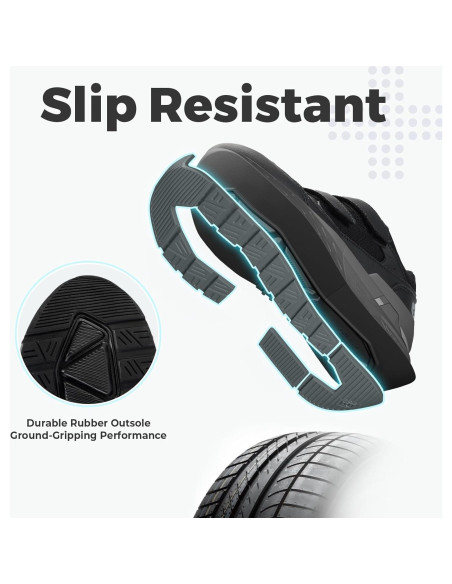 Zapatos de caminar FitVille Rebound Core V8 para hombres 10.5