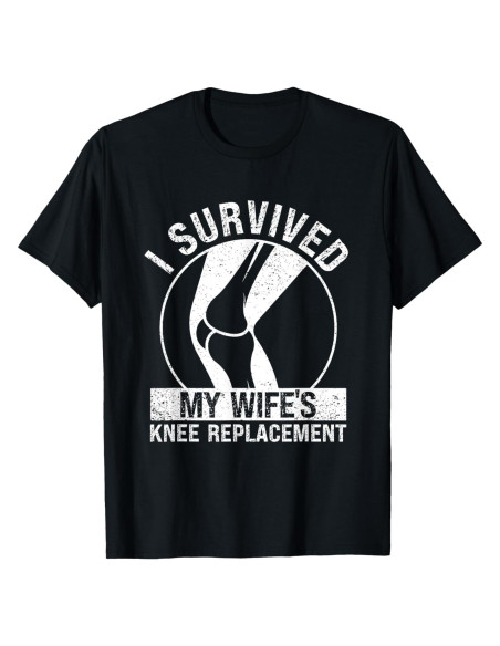 Camiseta Divertida Hombre Recuperación Quirúrgica Rodilla