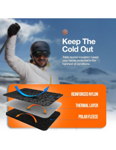 Guantes Calentados Rangland Embertex - Adulto Pequeño 2