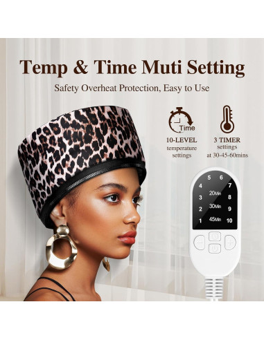 Capucha Térmica Leopardo AOPOW - Acondicionamiento Profundo