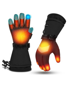 Guantes Calentados MADETEC P3KB-M Unisex Impermeables
