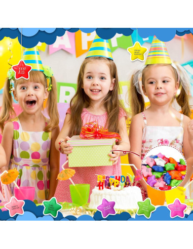 150 Pelotas Antiestrés Motivacionales Jenaai 14.2 cm Coloridas