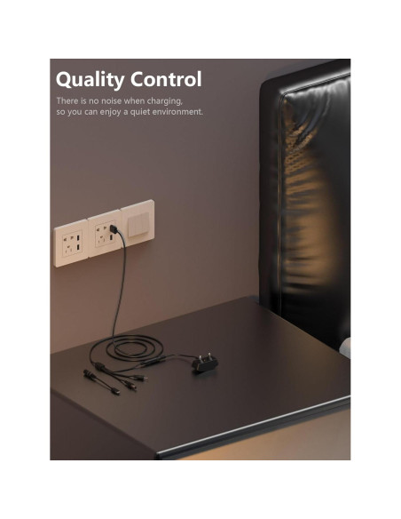 Cargador USB 5-en-1 para Collares de Entrenamiento de Perros