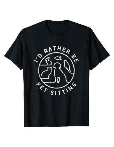 Camiseta Cuidador de Mascotas Hombre - Dog Walker Co. Negro