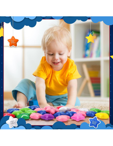 150 Pelotas Antiestrés Motivacionales Jenaai 14.2 cm Coloridas