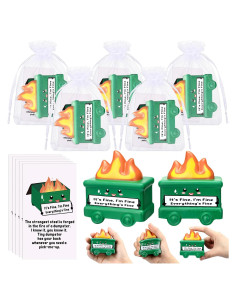 Set de 10 Pelotas Antiestrés Motivacionales Hollowfly Verde