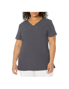 Top Médico para Mujeres HeartSoul Cuello en V X-Large Pewter