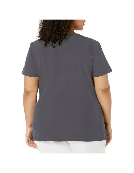 Top Médico para Mujeres HeartSoul Cuello en V X-Large Pewter