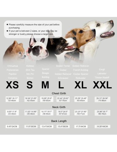 Chaleco de Vida para Perros ASENKU 2XL Gris Flotación