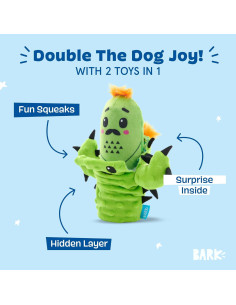 Juguete Interactivo para Perros Barkbox Prickly Pete Pequeño 2