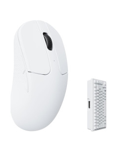 Ratón Óptico Inalámbrico Keychron M3 Mini 4K Blanco 55g