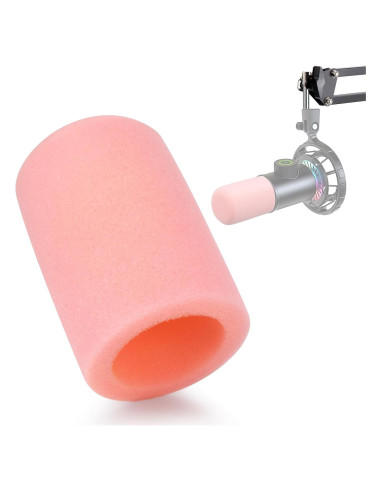 Filtro de espuma para micrófono Fifine K658 - Rosa