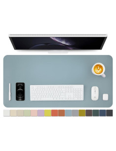 Alfombrilla de Escritorio HOMIEAZICOZI PU Antideslizante 91x43 cm