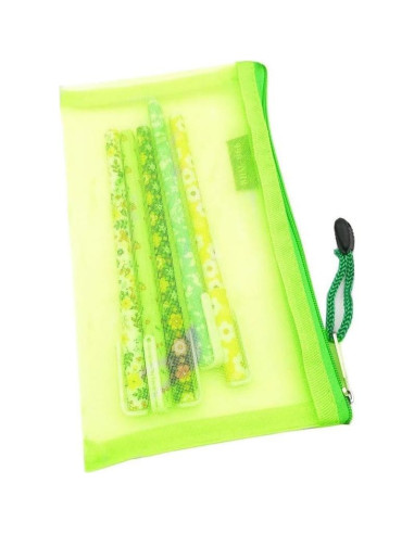 Bolsa Cosmética de Malla 8 Piezas Nylon Organizador Viaje