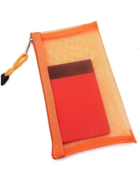 Bolsa Cosmética de Malla 8 Piezas Nylon Organizador Viaje