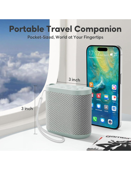 Máquina de Ruido Blanco Portátil HOMEBEST HFD-G19 Verde