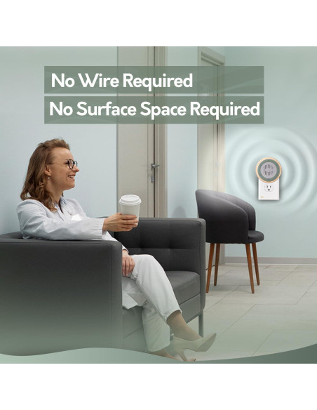 Máquina de Ruido Blanco Calm Me Redonda 20 Sonidos Luz Nocturna