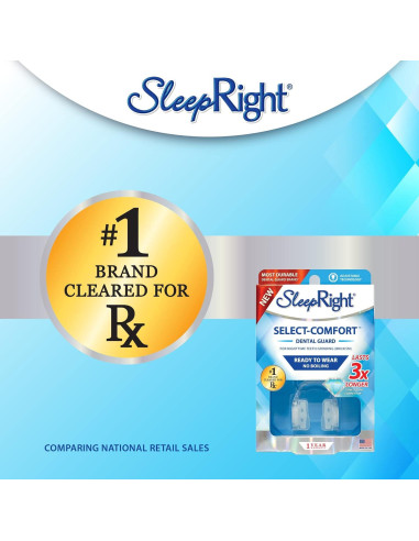Protector Dental SleepRight Select-Comfort para Bruxismo
