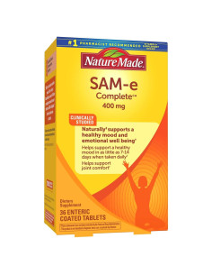 Nature Made SAM-e Completo 400 mg 36 Tabletas Suplemento