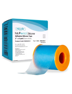 Cinta de Silicona Hipoalergénica MedVance 5 Yardas 5 cm
