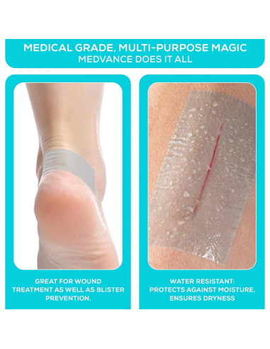 Cinta de Silicona Hipoalergénica MedVance 5 Yardas 5 cm