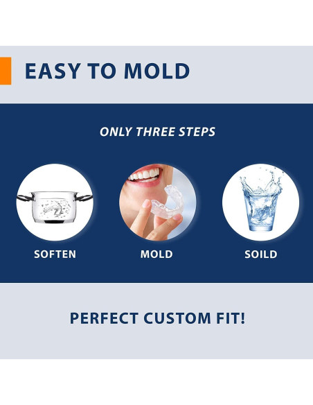 Protector Bucal Neomen para Bruxismo Nocturno - 8 Paquetes