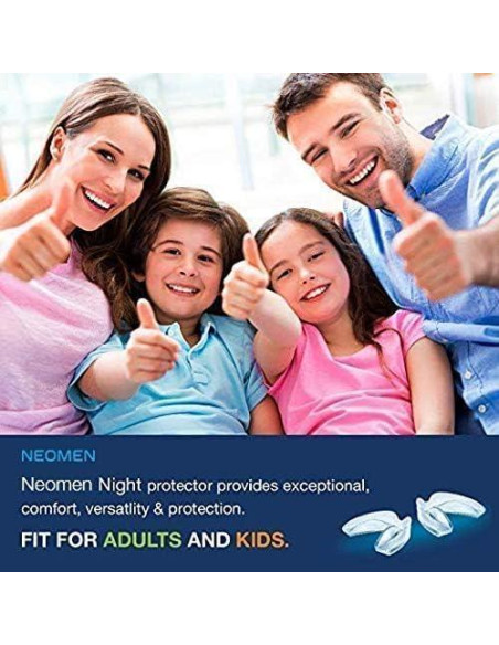 Protector Bucal Neomen para Bruxismo Nocturno - 8 Paquetes
