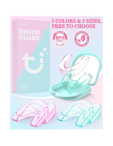 Protector Bucal Nocturno Litlcutie 4 Pzs 2 Tamaños