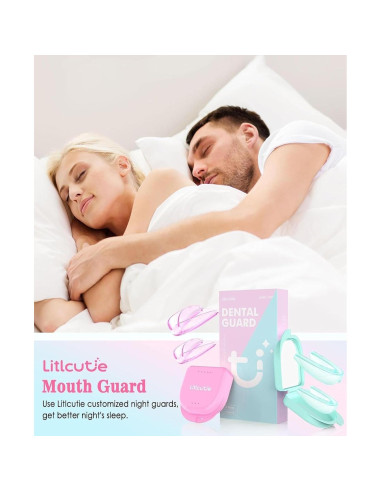 Protector Bucal Nocturno Litlcutie 4 Pzs 2 Tamaños