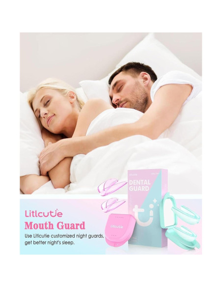 Protector Bucal Nocturno Litlcutie 4 Pzs 2 Tamaños